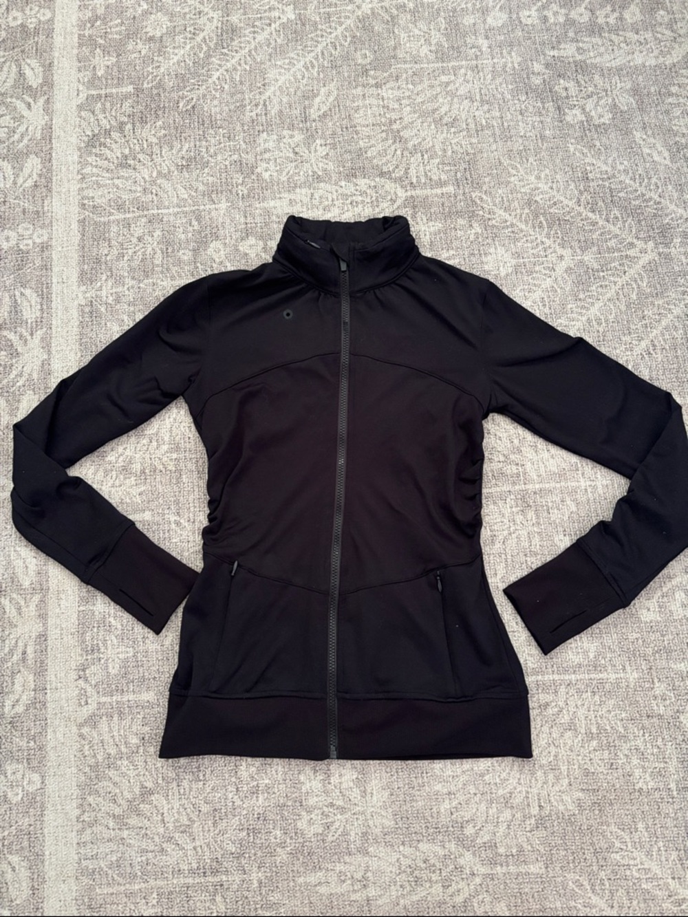 Fabletics Women's Black Full-Zip Performance Jacket XXS